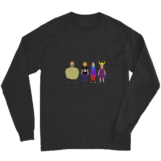 Bobs Burgers Phish by Custeez Long Sleeves
