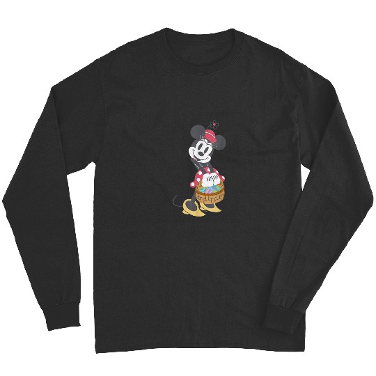 Disney Minnie Mouse Pastel Spring Retro with Eas Long Sleeves