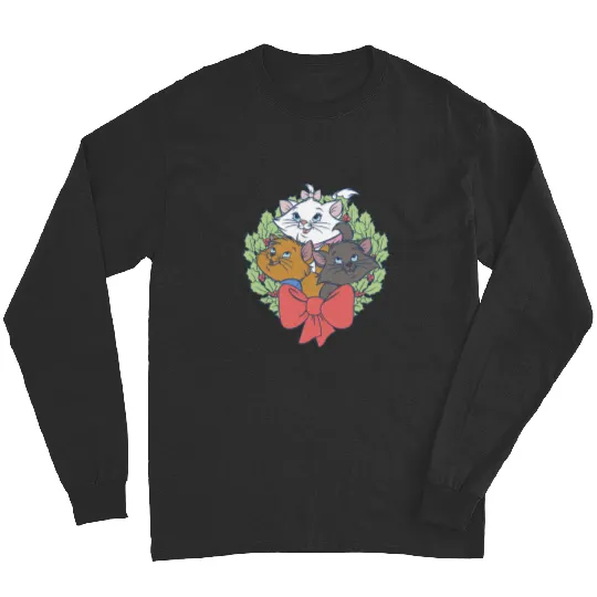 Disney Christmas The Aristocats Wreath Long Sleeves