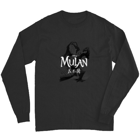 Disney Mulan Live Action Mulan Action Pose Logo Long Sleeves