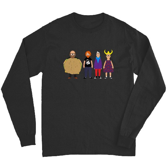 Bobs Burgers Phish by Custeez Long Sleeves