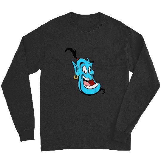 Disney Aladdin Genie Smiling Head Shot Portrait Long Sleeves