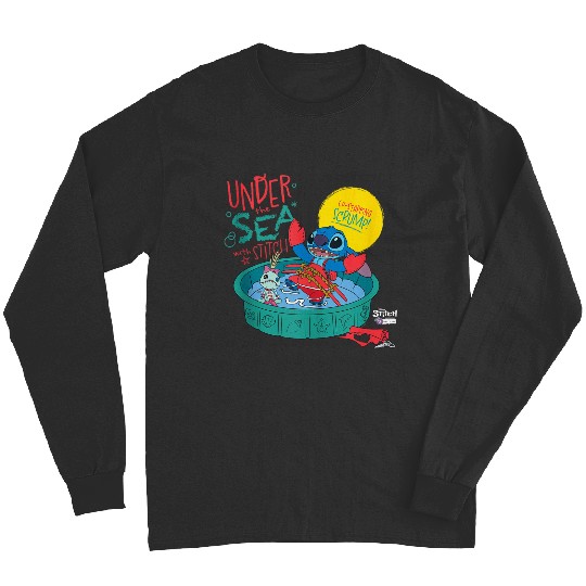 Disneyss 100 Stitch In Costume Little Mermaid Under The Sea Long Sleeves