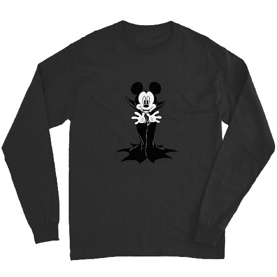 Disney Halloween Mickey Mouse Vampire Big Character Long Sleeves