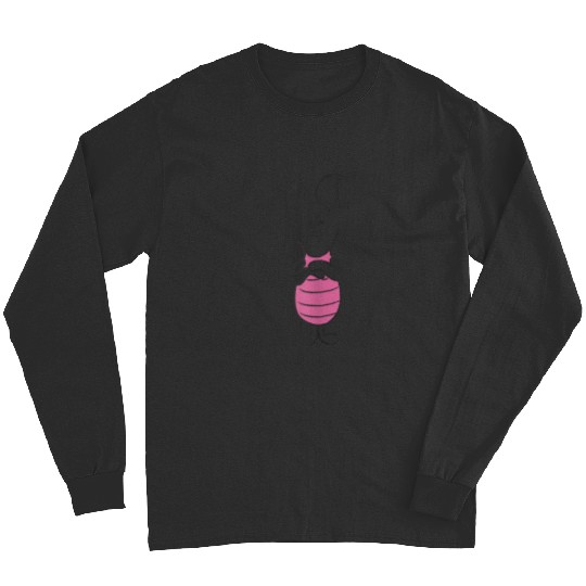 Disneyss Winnie The Pooh Piglet Simple Sketch Long Sleeves
