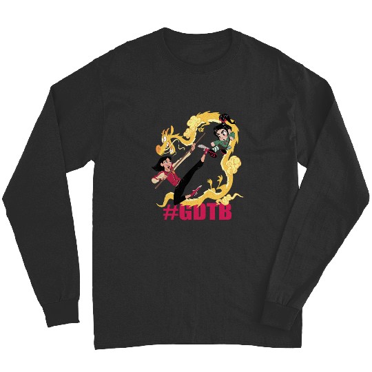 Disney Wreck It Ralph 2 Comfy Princess Mulan #GDTB Long Sleeves