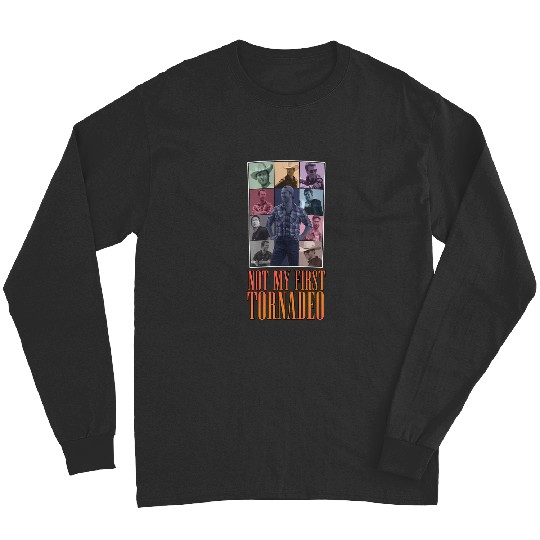 Discover Not My First Tornadeo Eras Tour Glen Powel Long Sleeves
