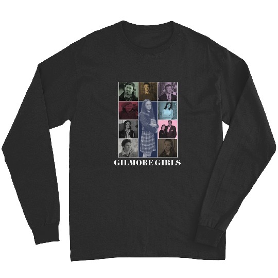 Gilmore Girls Eras Tour White Print Long Sleeves