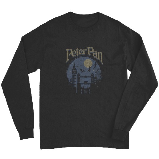Disney Peter Pan Group Shot London Night Silhouette Long Sleeves