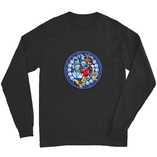 Disney Kingdom Hearts Sora Keyblade Mosaic Long Sleeves