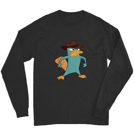 Disneyss Phineas And Ferb Perry The Platypus Bravesss Stance Long Sleeves