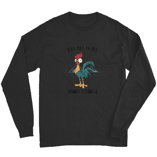 Disneyss Moana Hei Hei Is My Spirit Animal Portrait Long Sleeves