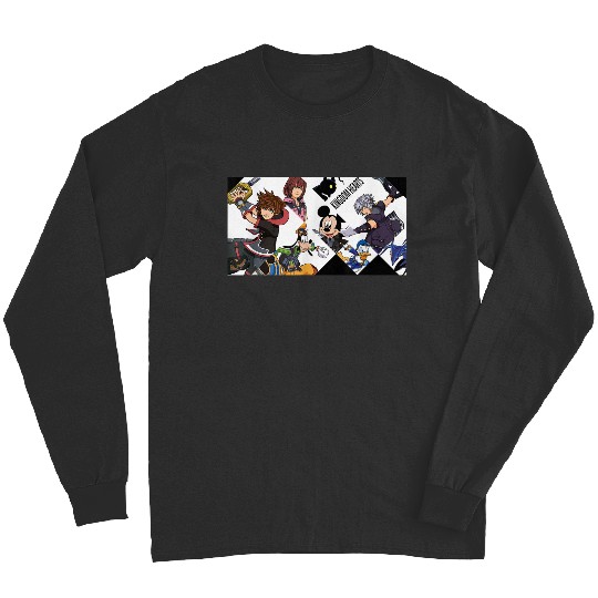 Disneyss Kingdom Hearts Iii Mickey Donald Sora Riku Long Sleeves