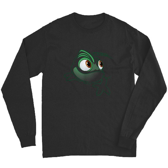 Disneyss Tangled Pascal Outline Color Fill Long Sleeves