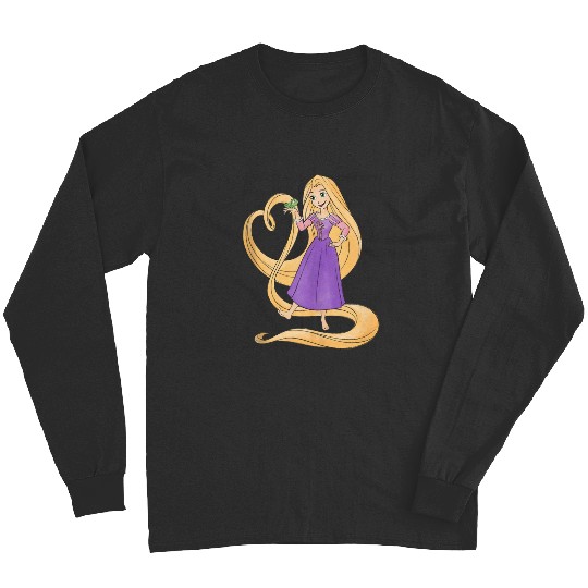 Disneyss Princess Rapunzel Heart And Pascal Long Sleeves