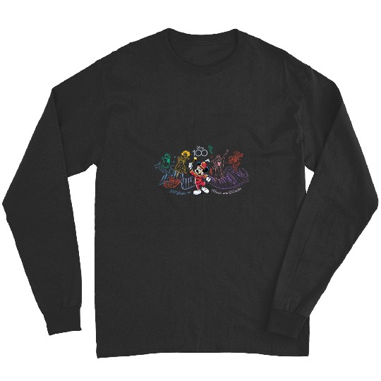 Disney 100 Years of Music and Wonder Piano Color Lines D100 Long Sleeves