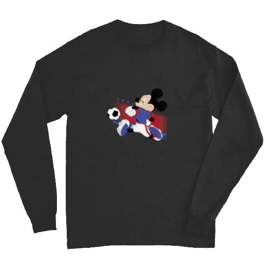 Kids Disney Mickey And Friends Mickey Soccer Player USA Toddler Long Sleeves