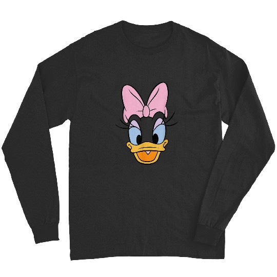 Disneyss Daisy Duck Big Faces Long Sleeves