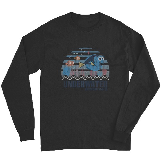Disneyss Pixars Finding Dory Underwater Adventure Awaits Retro Long Sleeves