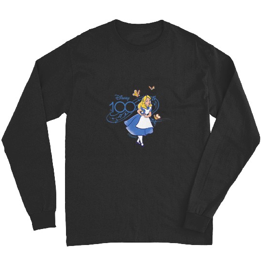 Disney 100 Alice in Wonderland Song D100 Raglan Baseball Tee Long Sleeves