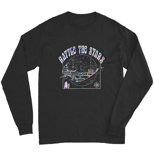 Disneyss Treasure Planet Vintages Rattle The Stars Rainbow Neon Long Sleeves
