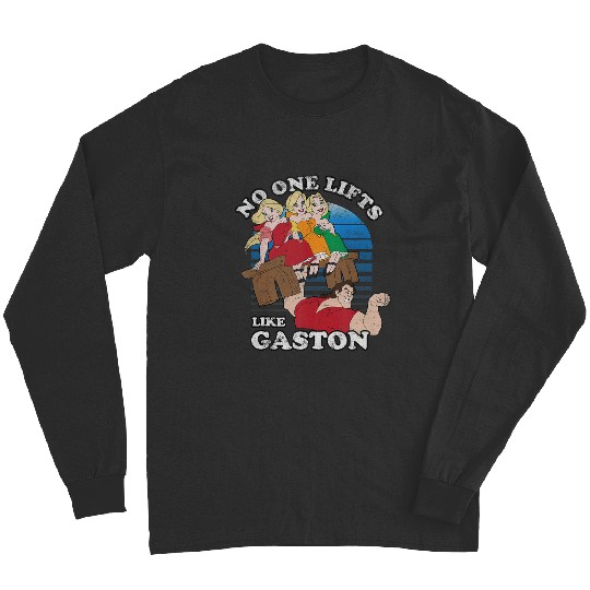 Disney Beauty And The Beast No One Lifts Like Gaston Tank Top Long Sleeves