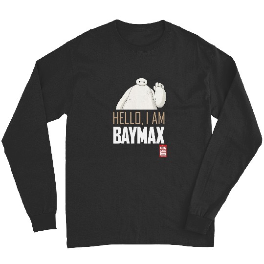 Disney Big Hero 6 TV Series Baymax Hello Graphic Long Sleeves