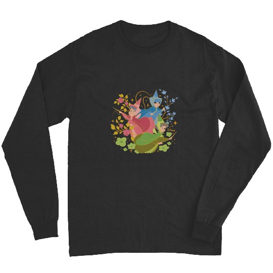 Disney Princess - Sleeping Beauty Flora Fauna Merryweather Long Sleeves