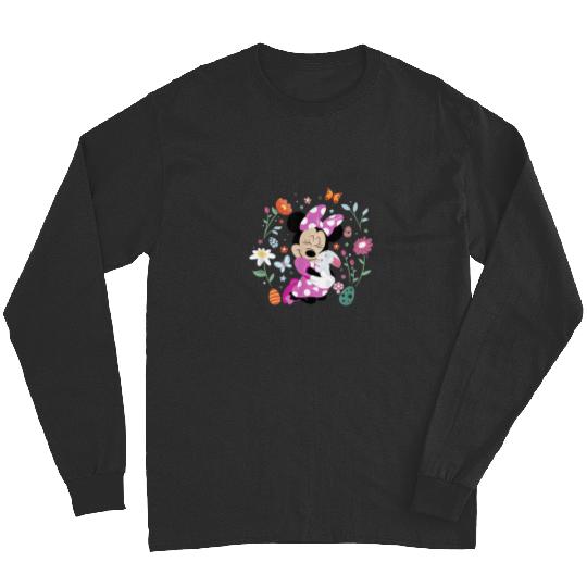 Disney Minnie Mouse Easter Spring Wildflower Bun Long Sleeves