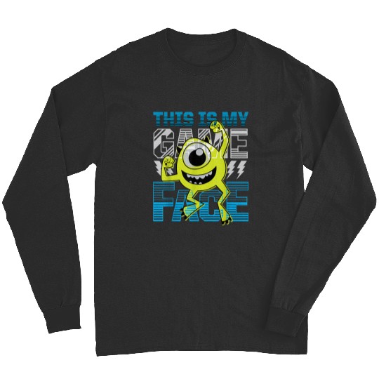 Disneyss Pixars Monsters Inc Mike Wazowski Game Faces Long Sleeves