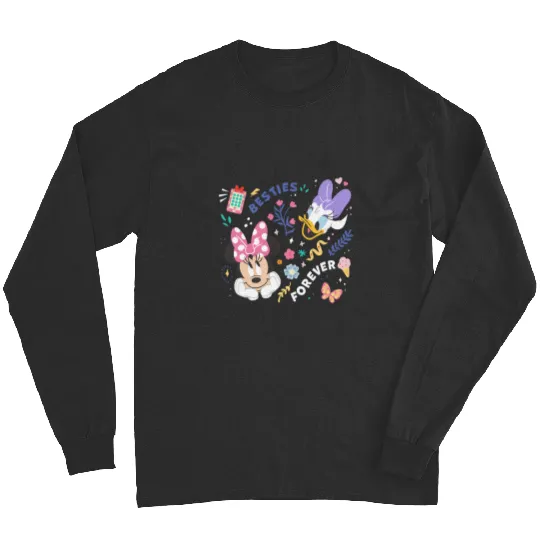 Discover Disney Mickey And Friends Minnie & Daisy Besties Forever Long Sleeves