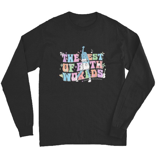 Discover Disney Hannah Montana The Best Of Both Worlds Big Text Logo Long Sleeves