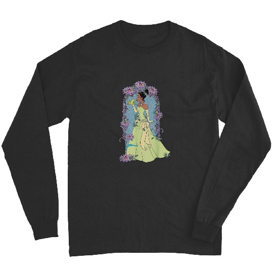 Disneyss The Princess And The Frog Tiana Profile Stained Glass Long Sleeves