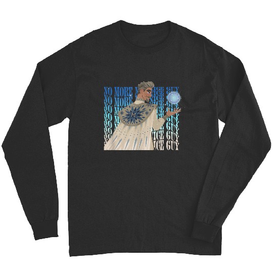 Discover Disney Wish King Magnifico No More Mr Nice Guy Text Stack Long Sleeves