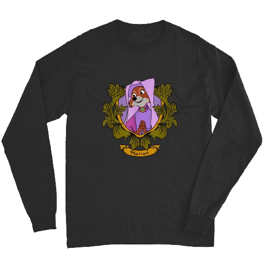 Disney Robin Hood Marian Floral Portrait Long Sleeves