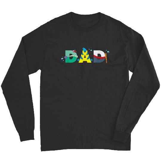 Discover Disney The Little Mermaid Ariel Fathers Day Birthday Dad Long Sleeves