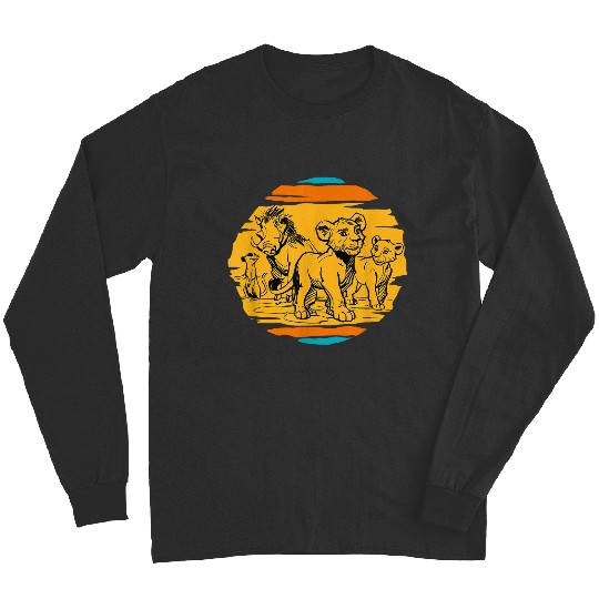 Disneyss Lion King Live Action Simba Nala Timon Pumbaa Long Sleeves
