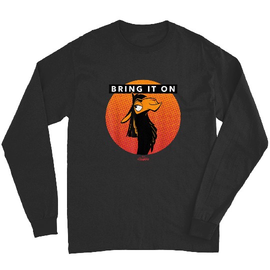 Disneyss The Emperors New Groove Llama Bring It On Long Sleeves