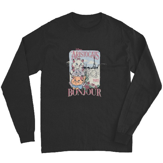 Discover Disney The Aristocats Bonjour Paris Since 1979 Ad Long Sleeves
