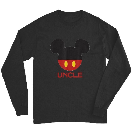 Discover Disney Mickey Mouse Icon Shorts Uncle Birthday Fathers Day Long Sleeves