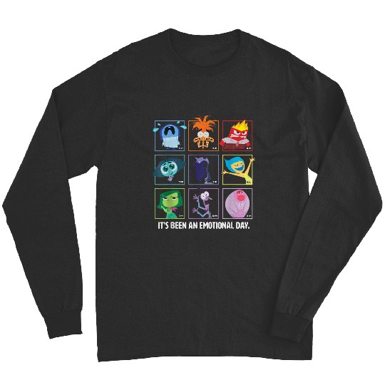 Discover Disney And Pixars Inside Out 2 Emotions An Emotional Day Long Sleeves