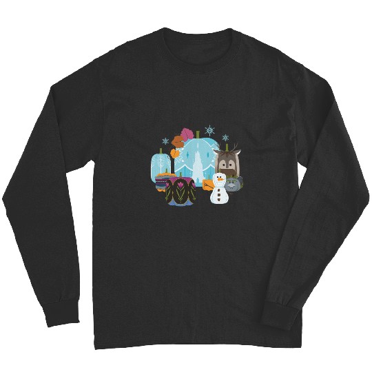 Discover Disney Princess Frozen Pumpkins Autumn Harvest Fall Palace Long Sleeves