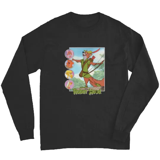 Disney Robin Hood Disney Film Retro Long Sleeves