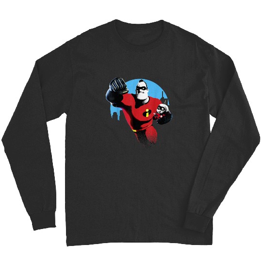 Disneyss Pixars Incredibles 2 Jack Mr Dad Graphic Long Sleeves