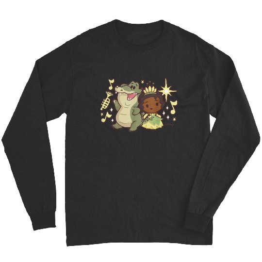 Discover Disney Princess Tiana And Louis The Alligator Long Sleeves