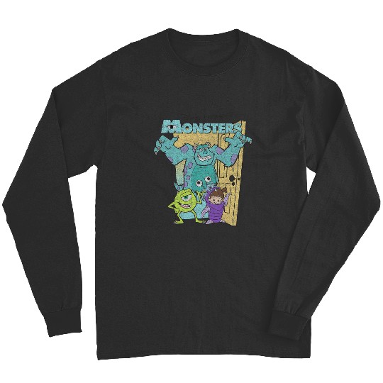Disney Pixars Monsters Inc. Mike Sully Boo Group Long Sleeves