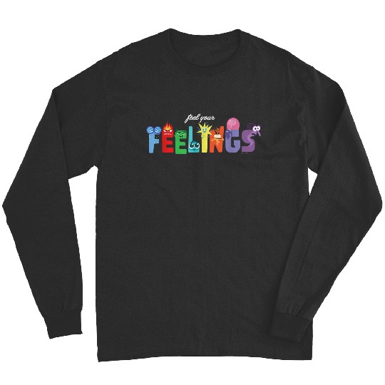 Discover Disney And Pixars Inside Out 2 Emotions Feel Your Feelings Long Sleeves