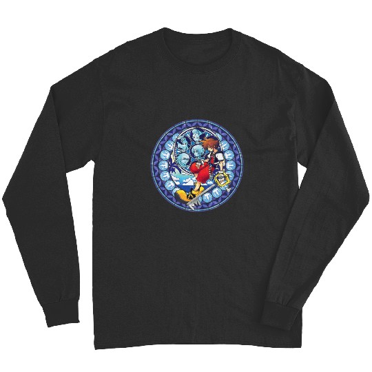 Disney Kingdom Hearts Sora Stained Glass Long Sleeves