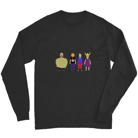 Bobs Burgers Phish by Custeez Long Sleeves