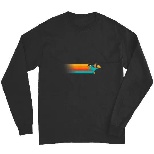 Disney Channel Phineas and Ferb Perry the Platypus Long Sleeves
